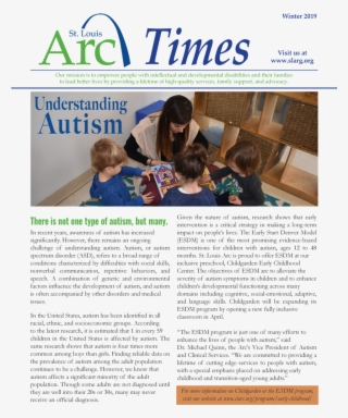 Times Winter 2019 Visit Us At Www - St Louis Arc