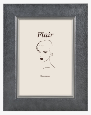 "flair 4" Wooden Frame, Grey, 40 X 50 Cm