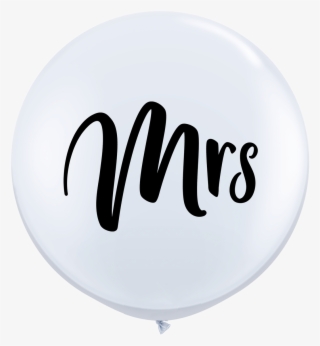 Giant Mrs Balloon For Wedding Decoration And Fun Photographs - Globo Mr