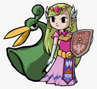 Here's The Princess In This Game For Reference - Zelda Minish Cap Zelda