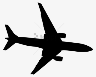 Free Png Airplane Silhouette Transparent Background - Plane Vector