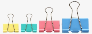 Binder Clips De Color - Illustration