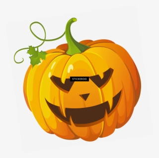 Halloween Pumpkin Background Png - Cartoon Transparent Halloween Pumpkin