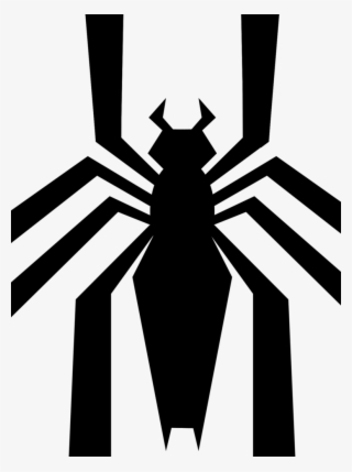 Symbiote Spiderman Symbol - Anti Venom Marvel Logo