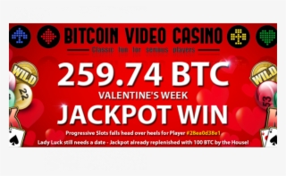 Bitcoin Video Casino Player Hits Home With A Massive - Btr Services