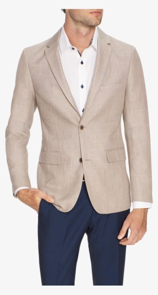 Sand Arbus Textured Jacket - Formal Wear