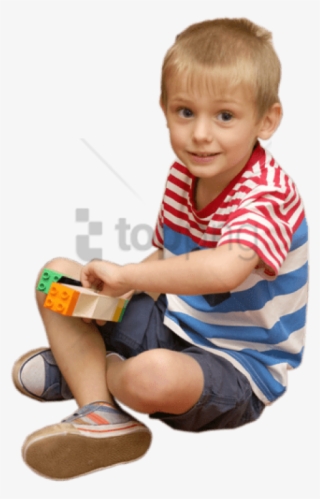 Free Png Children Sitting Png Png Image With Transparent - Kid Png