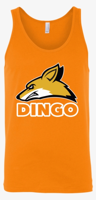 dingo tank top - good anytime t shirt yellow
