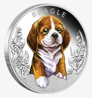 Silver Coin "puppies - Proof Coinage
