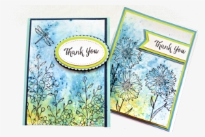 Brusho Crystal Colours Card Backgrounds - Stampin Up Brusho