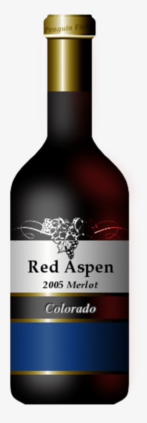 Free Png Red Aspen Bottle Png Images Transparent - Wine Bottle Png