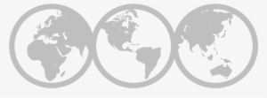 Logo Circulos Gris - World Map