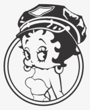 Betty Boop Dibujo Blanco Y Negro