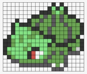 Bulbasaur Sprite Perler Bead Pattern / Bead Sprite - Shiny Bulbasaur Pixel Art