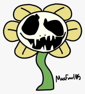 [spoilers] Drew Flowey Making That One Scary Face