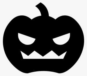 Scary Pumpkin Svg Png Icon Free Download - Halloween Pumpkin Graphic Black And White