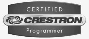 View Larger Image Crestron Certified Programmer Logo - Crestron Certified Logo