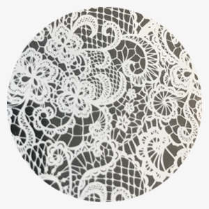 White & Black Lace Transfer Foil Set Includes, White - Packaging And Labeling