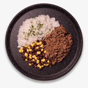Mexican Lean Ground Beef 90%, Jasmine White Rice, 1/4 - Ground Beef