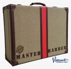 Vincent Nostalgic Mastercase Barber Clipper Tool Case - Vincent Small Red Mastercase Vt10143-rd