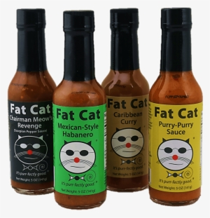 Fat Cat Hot Sauce Sampler Pack - Fat Cat Chairman Meow's Revenge Scorpion Pepper Sauce