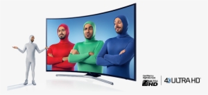 Samsung Uhd 4k Curved Smart Tv - Television