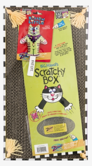 Fatcat Big Mama's Cat Scratchy Box, Double Wide With