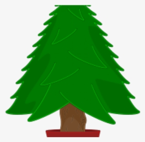 Fat Christmas Tree Clip Art