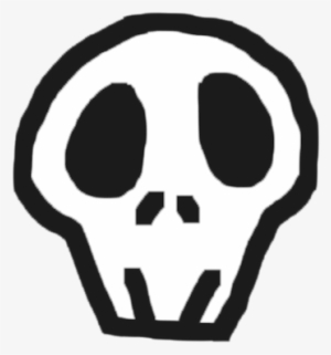 Skully Skull Brush - Skull Doodle Png