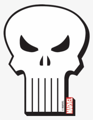 Punisher Skull Logo Marvel Photo Quality Magnet 