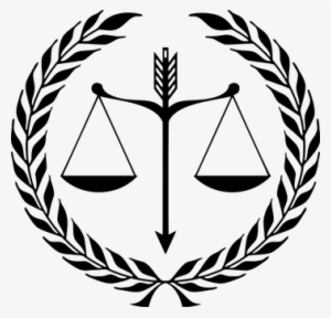 Arrow Balance Emblem Justice Laurel Law Le - Justice Symbol