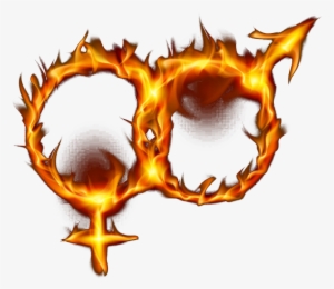 Flame Gender Symbol Fire Clip Art - Gender Symbol
