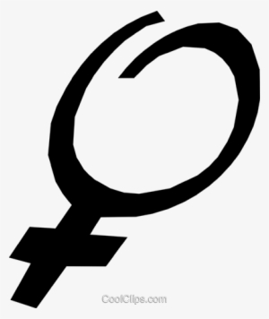 Female Symbols Royalty Free Vector Clip Art Illustration - Cool Symbols To Draw
