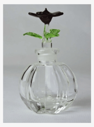 Vintage Perfume Decanter Bottle - Glass Bottle