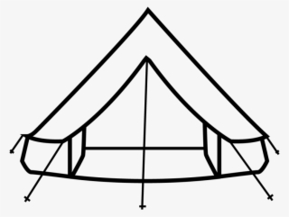 Bell Tent - Line Art