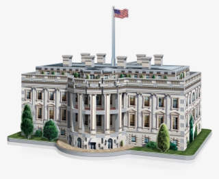 The White House 3d Puzzle From Wrebbit 3d - 3d Puzzle Weißes Haus