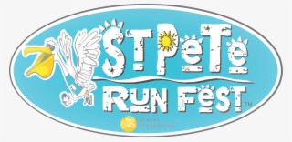 St Pete Run Fest Logo - Label