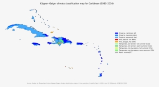 Koppen-geiger Map Caribbean Present - Diagram