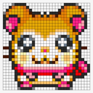 Minecraft Perler Bead Patterns 79415 - Pixel Art Hamster