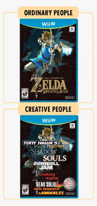 How Creative People See The World - Wii De Zelda
