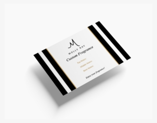 Custom Fragrance Card - Graphic Design