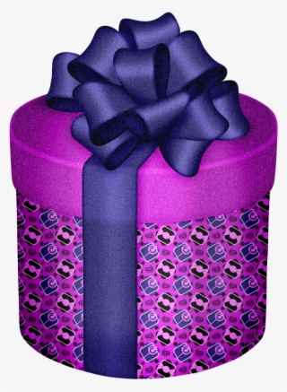 ○••°‿✿⁀boxes‿✿⁀°••○ - Happy Birthday Clip Art Purple
