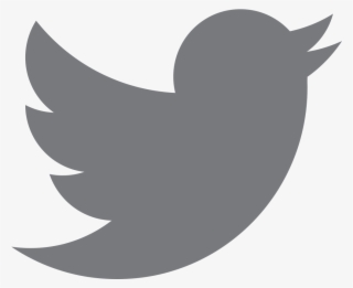 Twitter Logo Grey Png - Twitter Grey Logo Png