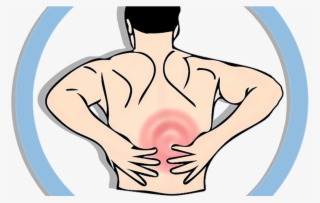 Back Pain And Unhealthy Behavior Go Hand In Hand - Lower Back Pain Clipart