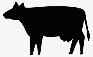 Beef Angus Ox Dairy Free Commercial All - Cow Silhouette Clip Art