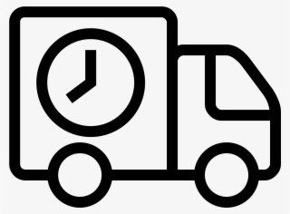 Delivery - Shipping Clip Art Black And White