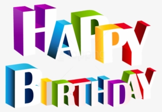 Free Png Download Happy Birthday Multlor Png Images - Birthday Wishes Png Text